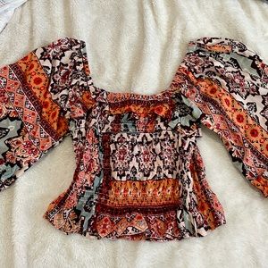 western blouse